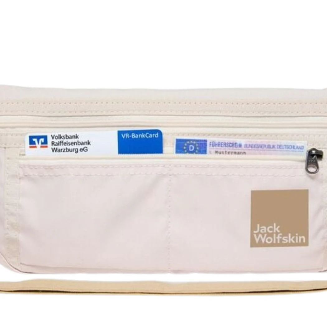 jack wolfskin Document Belt De Luxe Unisex Bumbag - Image 3
