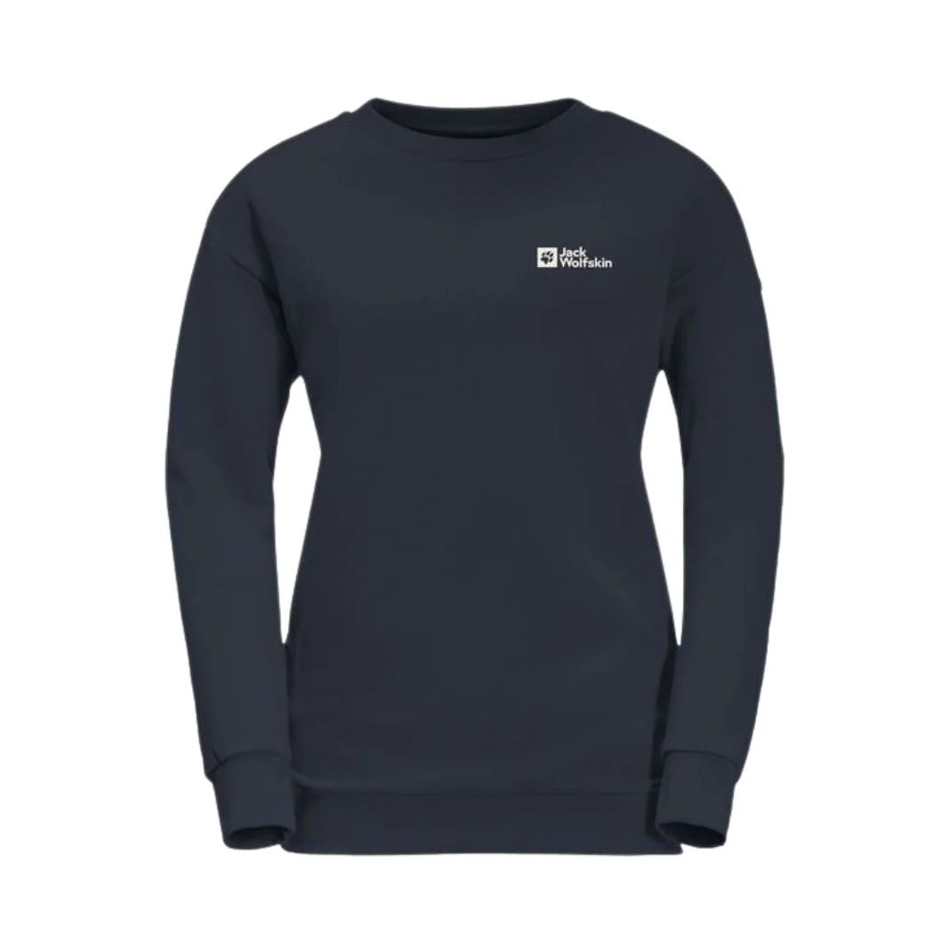 jack wolfskin Essential Women's Crewneck - Image 3