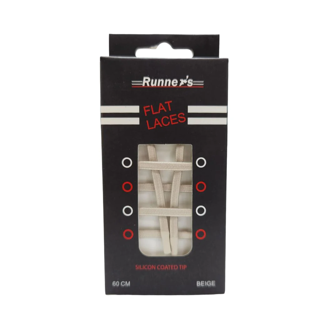 runners Flat 60cm Elastic Laces