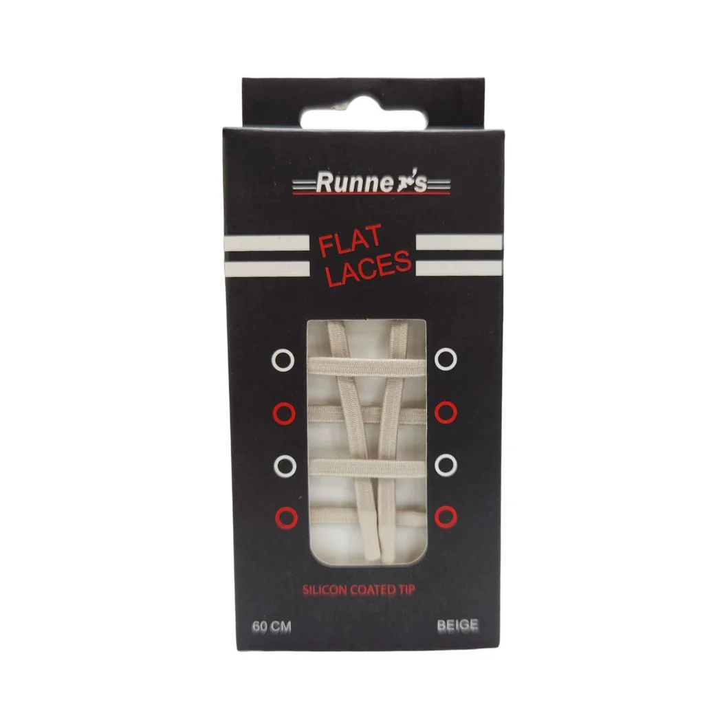 runners Flat 60cm Elastic Laces