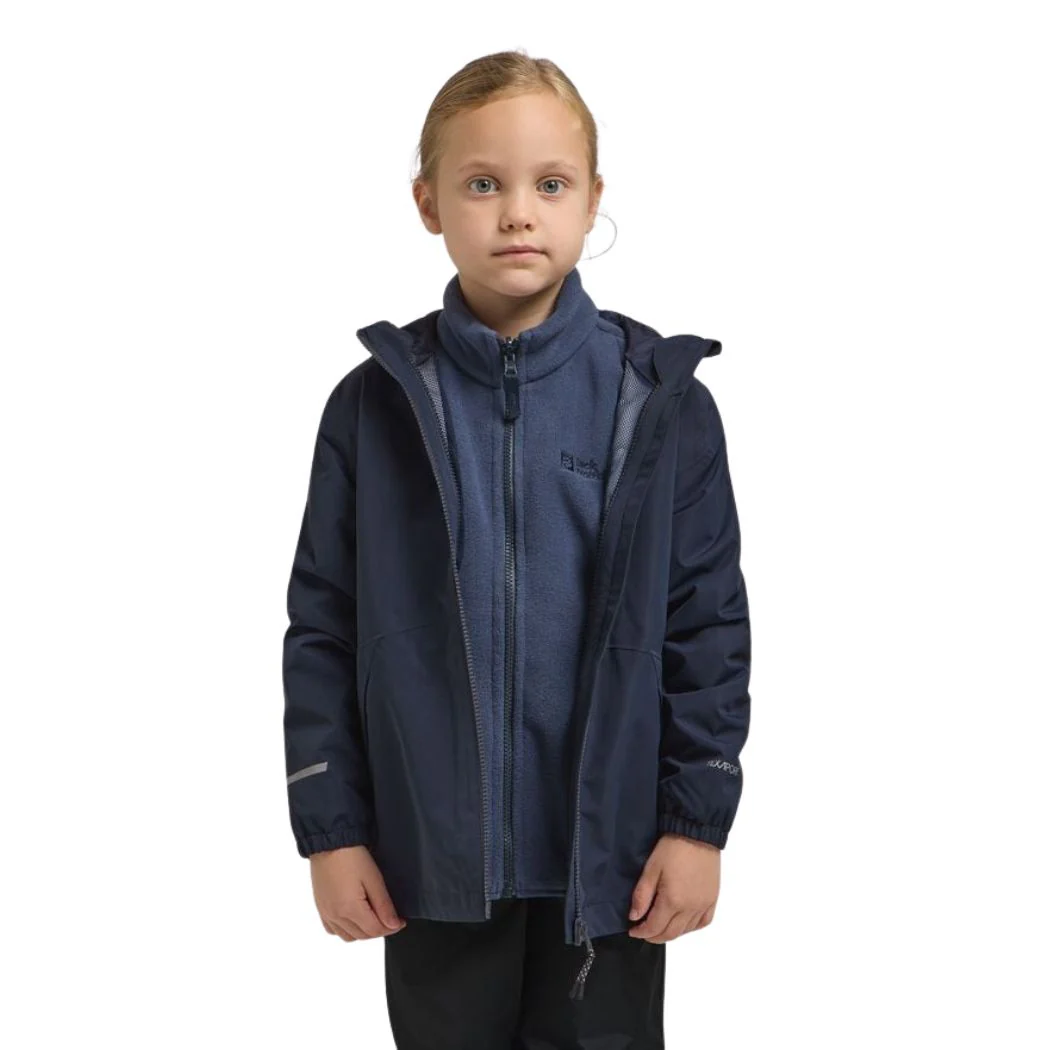 jack wolfskin Iceland 3IN1 Kids Jacket - Image 3