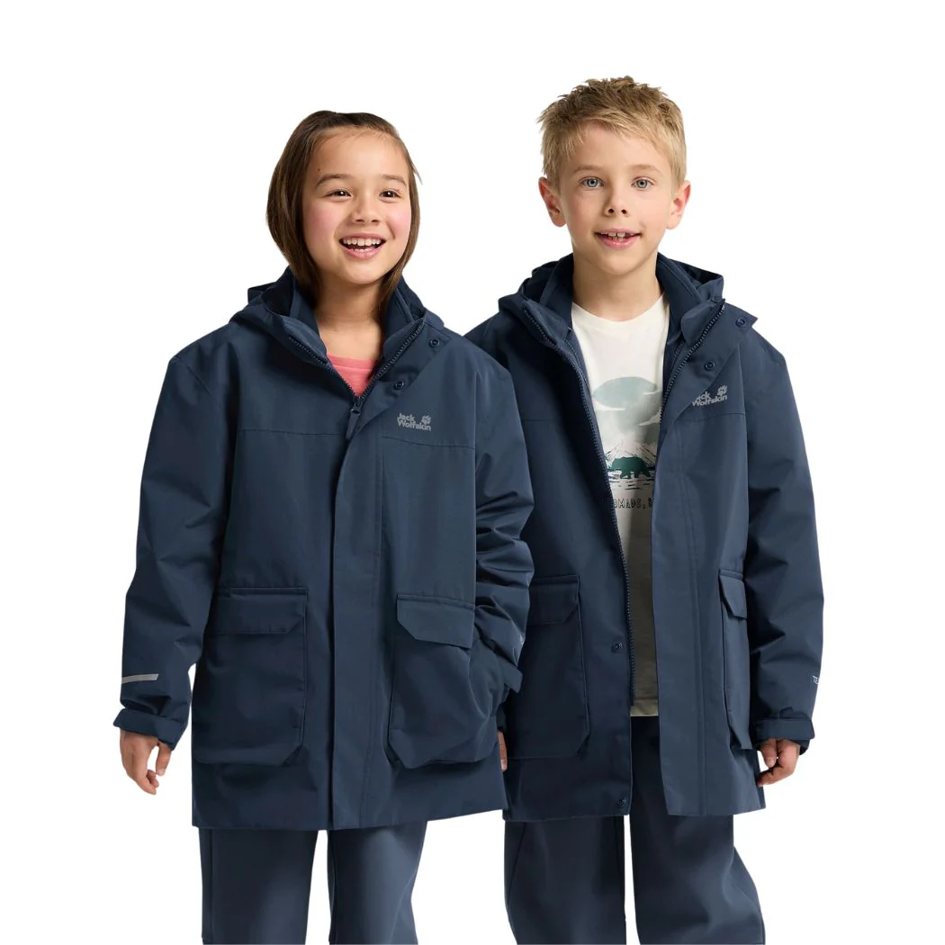 jack wolfskin 3IN1 Canvey Kids Parka