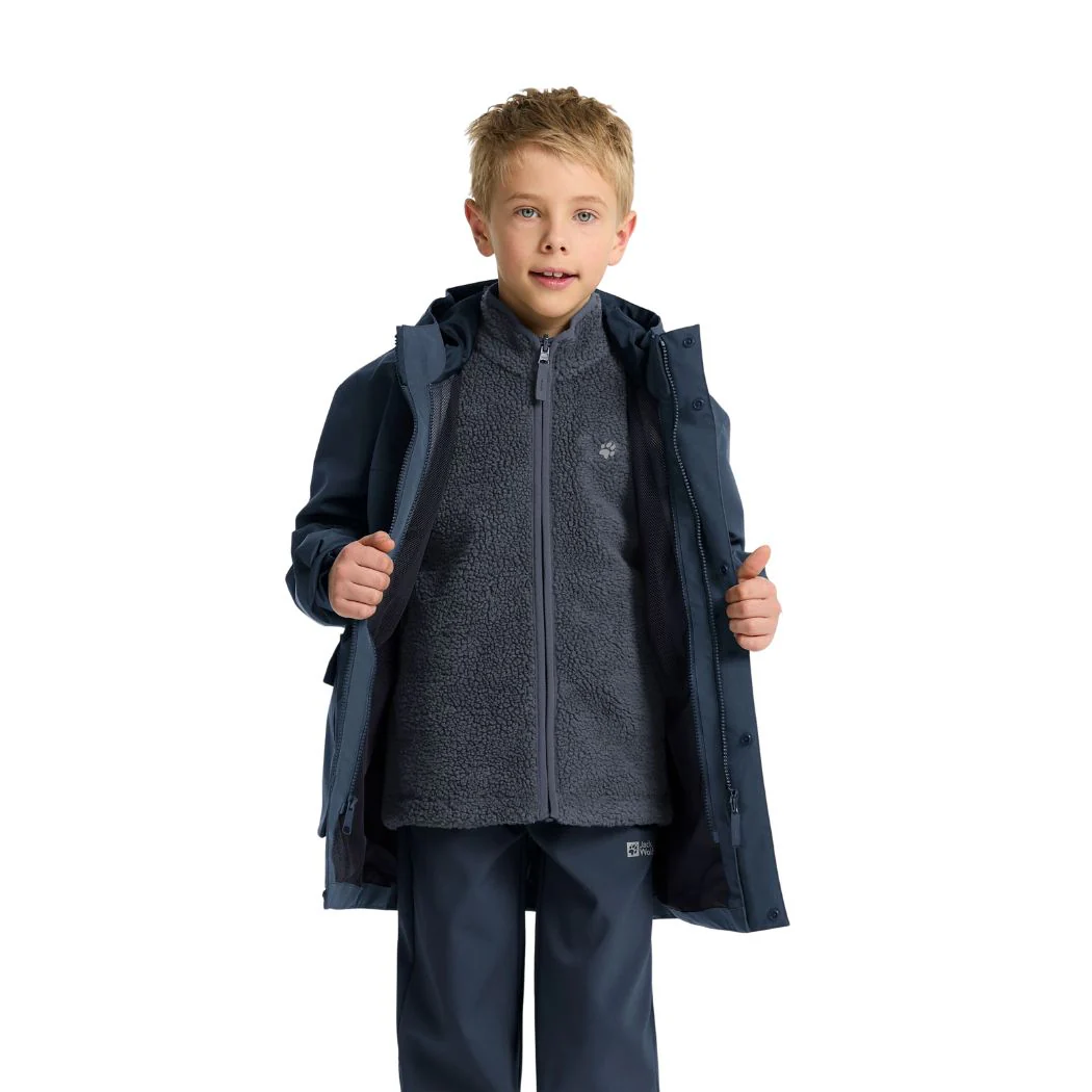 jack wolfskin 3IN1 Canvey Kids Parka - Image 2