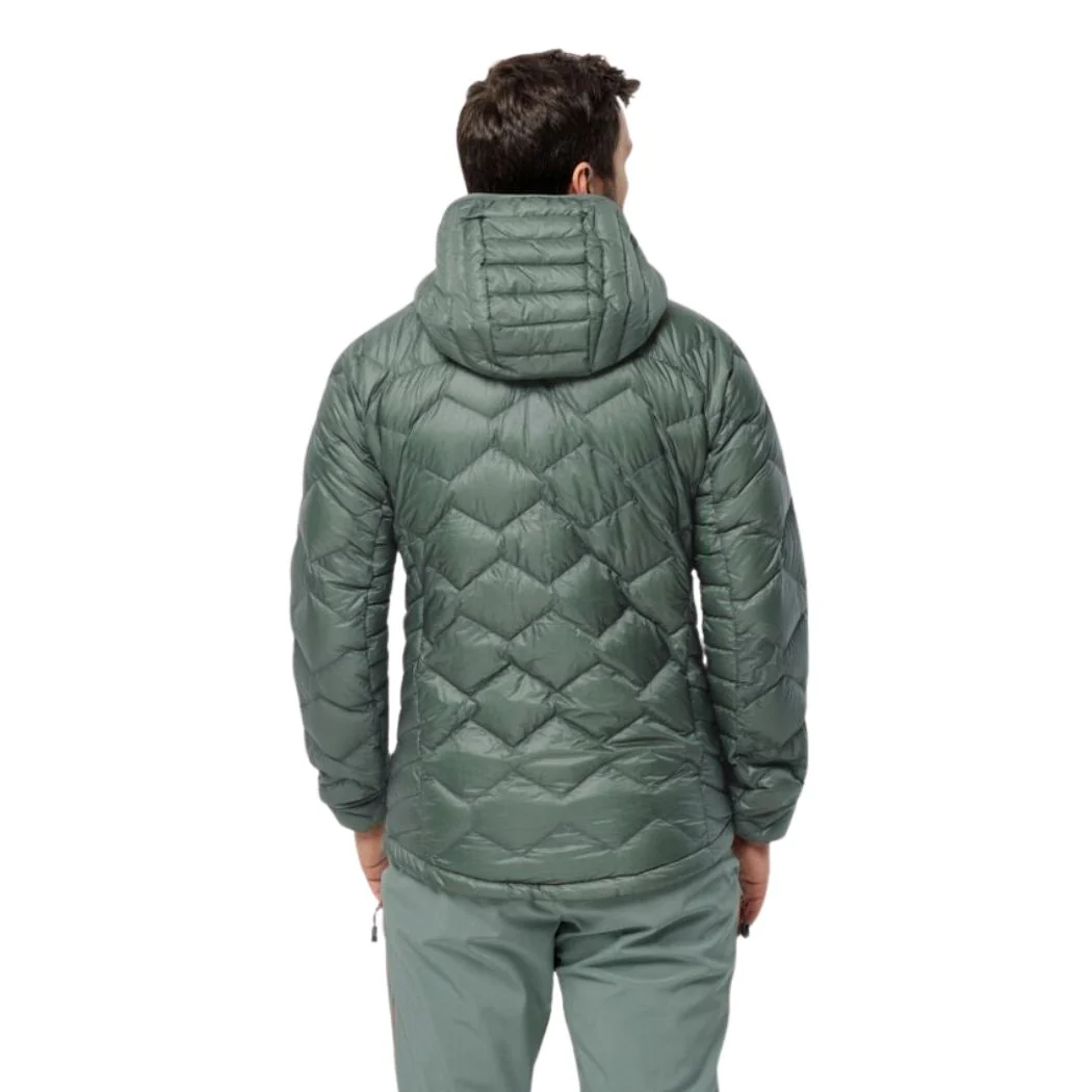 jack wolfskin Alpspitze Men's Down Hoodie Jacket - Image 2
