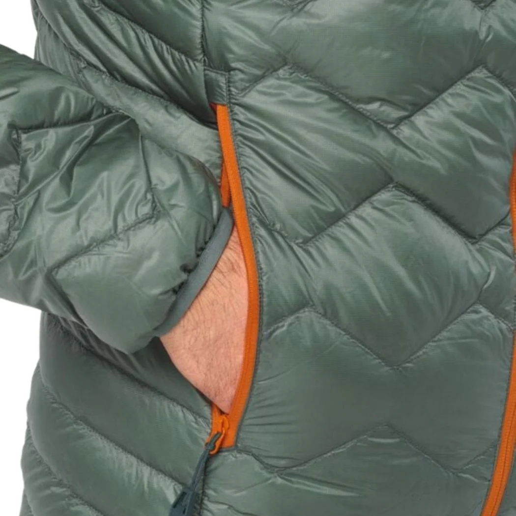 jack wolfskin Alpspitze Men's Down Hoodie Jacket - Image 3