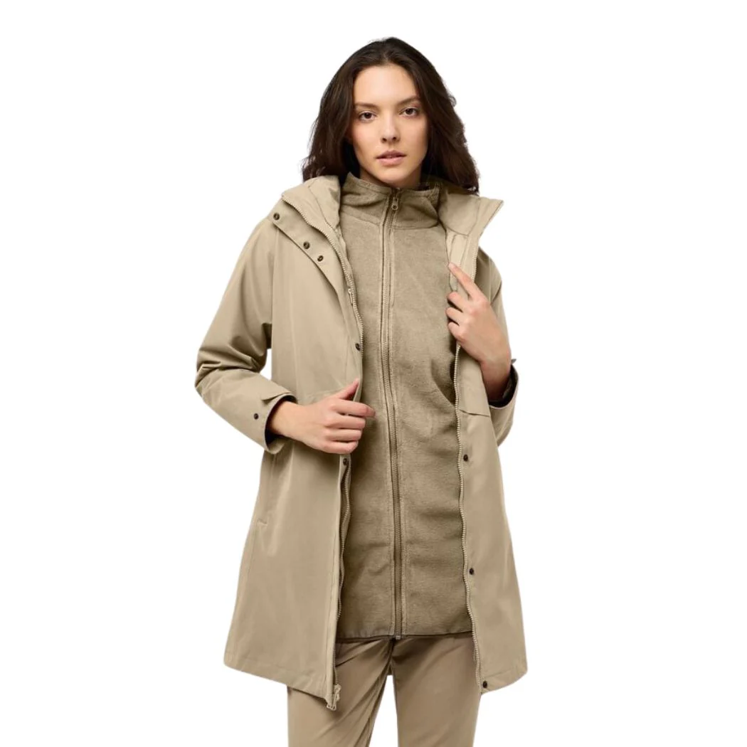 jack wolfskin Baylight Women's 3in1 Coat - Image 2