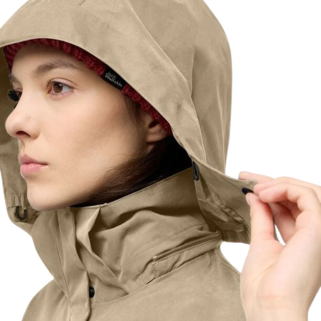 jack wolfskin Baylight Women's 3in1 Coat - Image 5