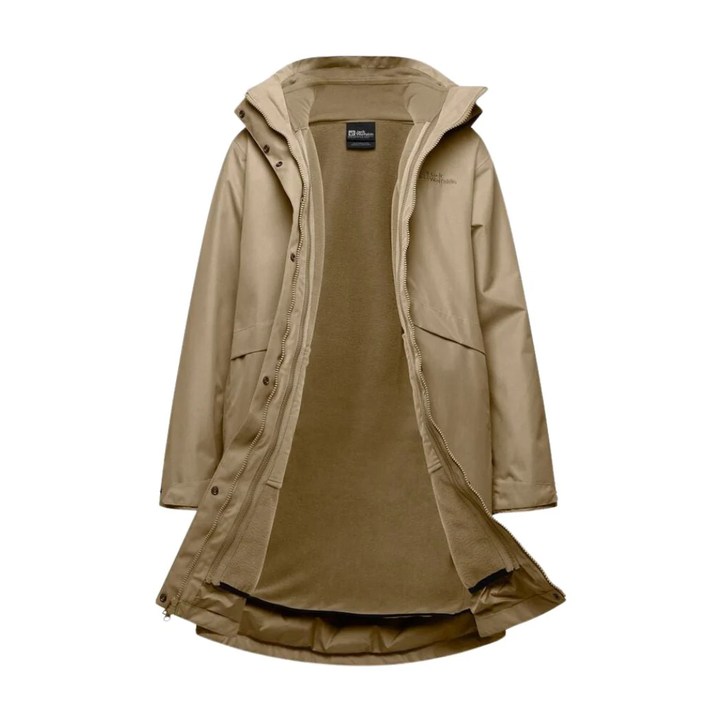 jack wolfskin Baylight Women's 3in1 Coat - Image 8
