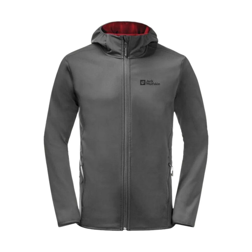 jack wolfskin Bornberg Hoody Men's Rain Jacket - Image 4