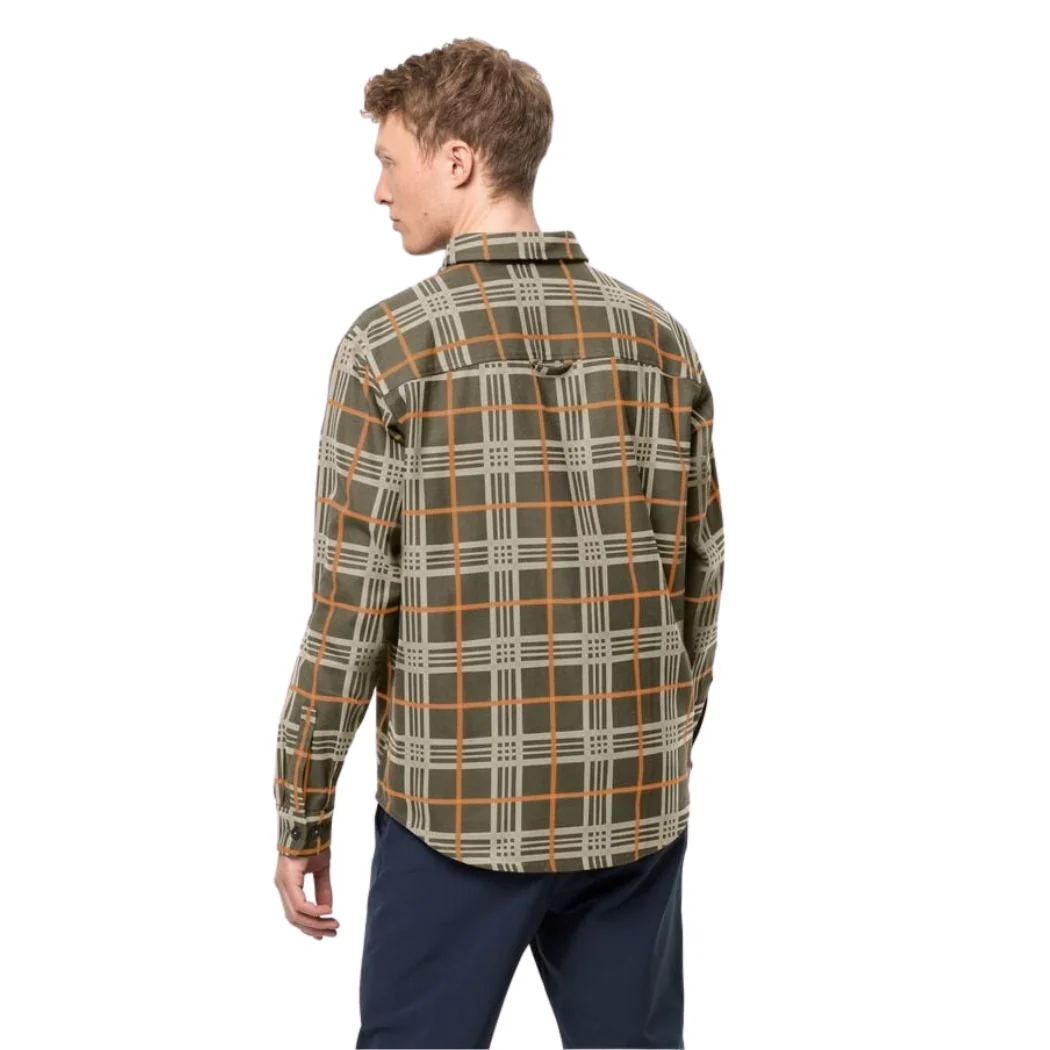 jack wolfskin Cabin View Men's Flannel Shirt - Image 2