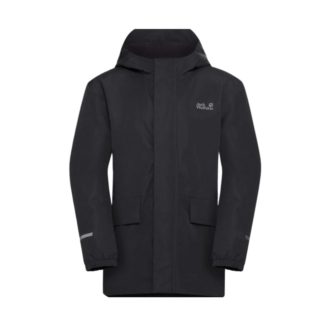 jack wolfskin Canvey Kids Waterproof Jacket - Image 3