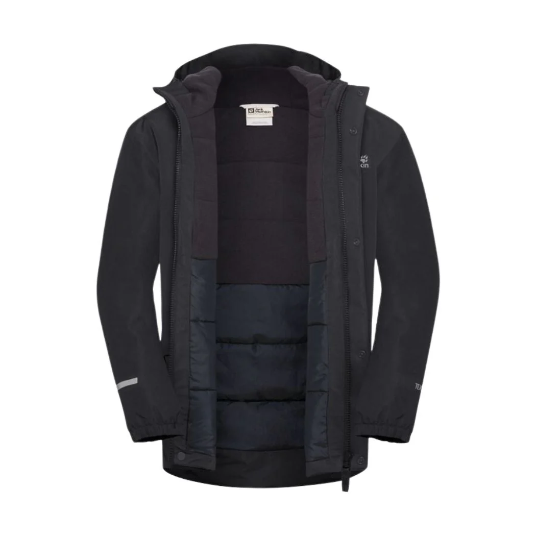 jack wolfskin Canvey Kids Waterproof Jacket - Image 4