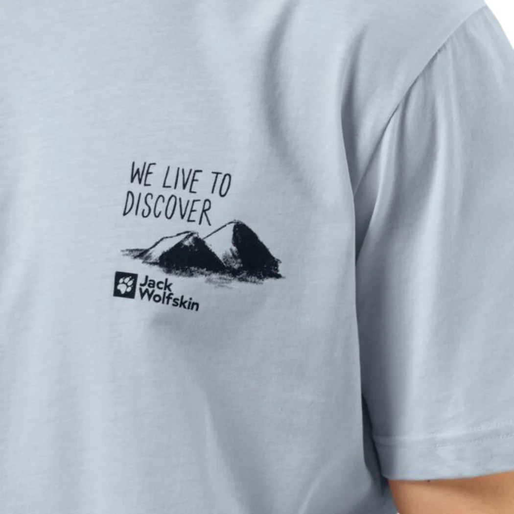 jack wolfskin Discover Men's Tee - Image 3