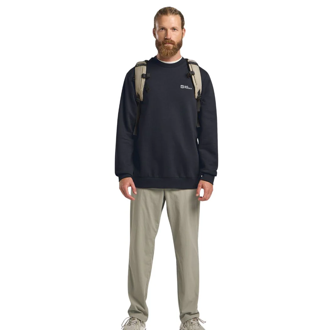 jack wolfskin Essential Men's Crewneck - Image 3