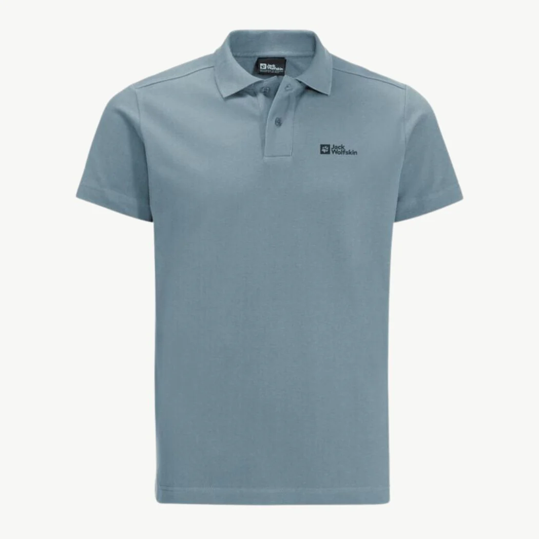 jack wolfskin Essential Men's Polo - Image 3