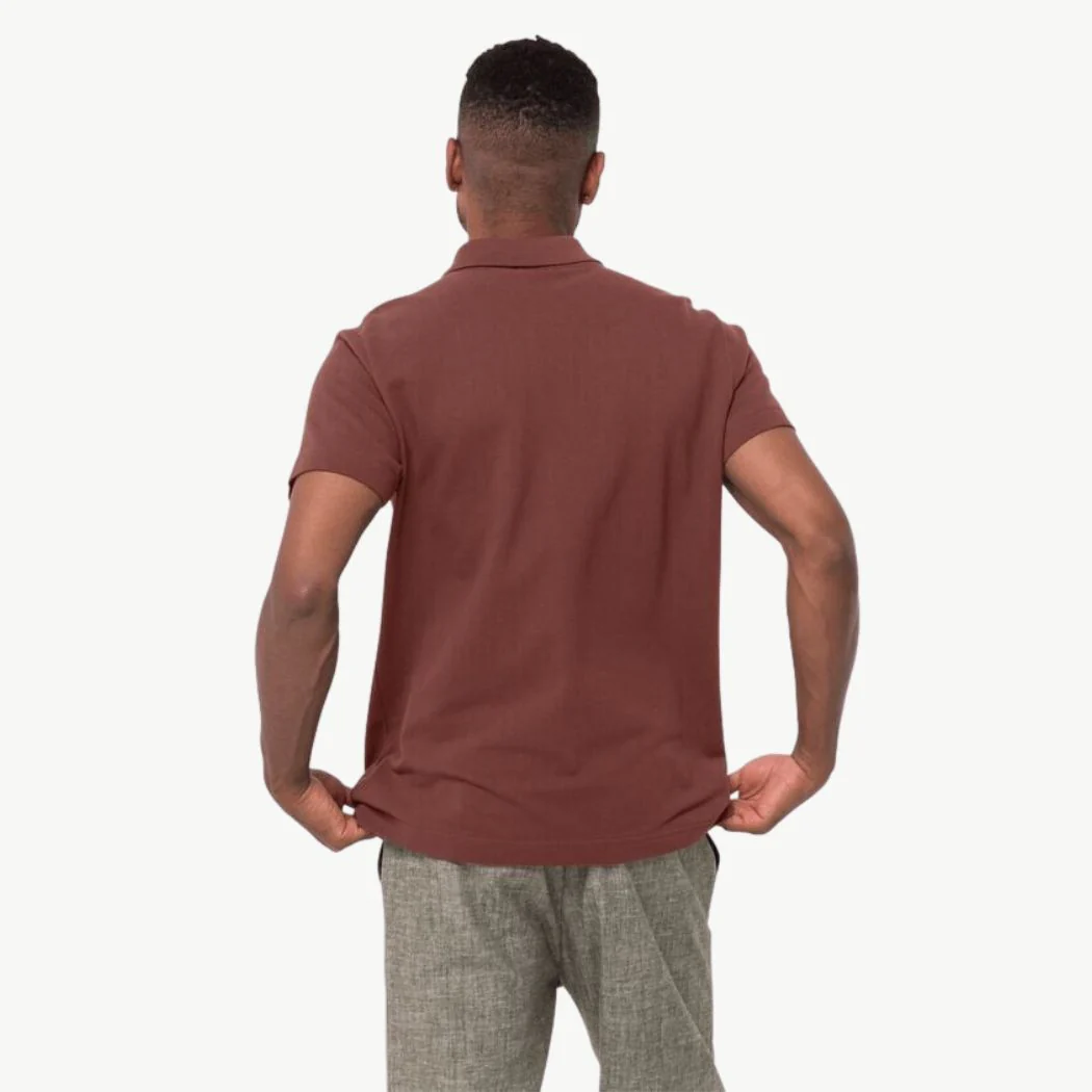 jack wolfskin Essential Men's Polo - Image 2
