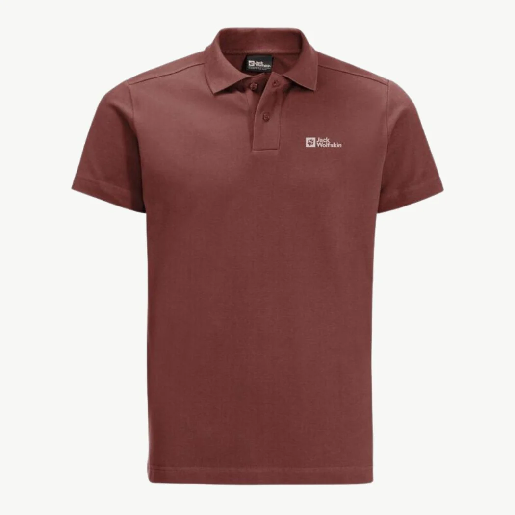 jack wolfskin Essential Men's Polo - Image 3