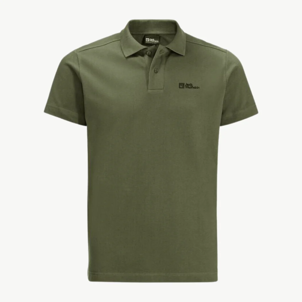 jack wolfskin Essential Men's Polo - Image 3