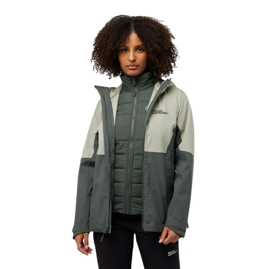 jack wolfskin Glaabach 3in1 Women's Jacket - Image 3