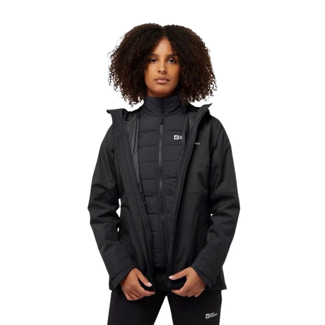 jack wolfskin Glaabach 3in1 Women's Jacket - Image 3