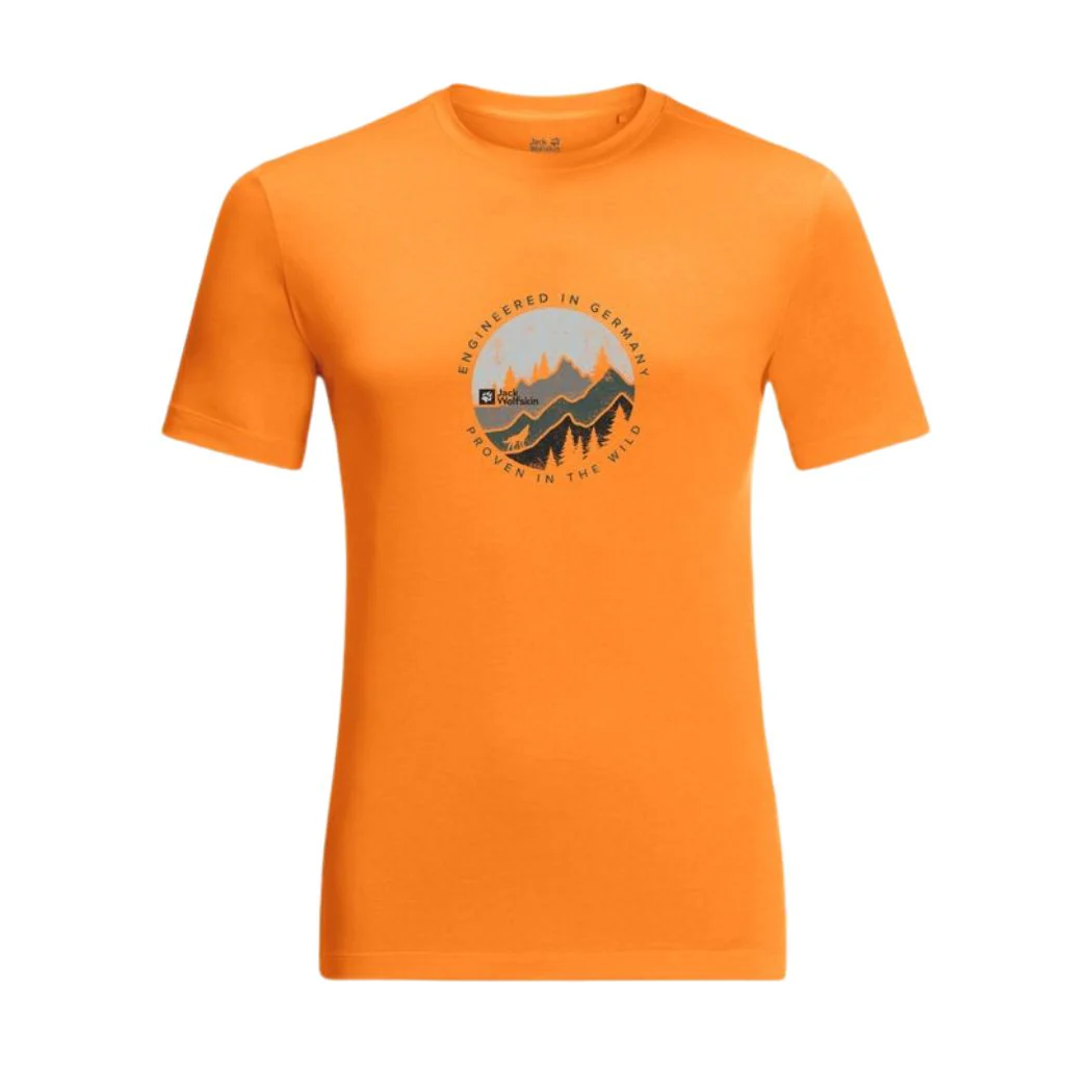 jack wolfskin Hiking Short Sleeve Men's Tee - Image 4