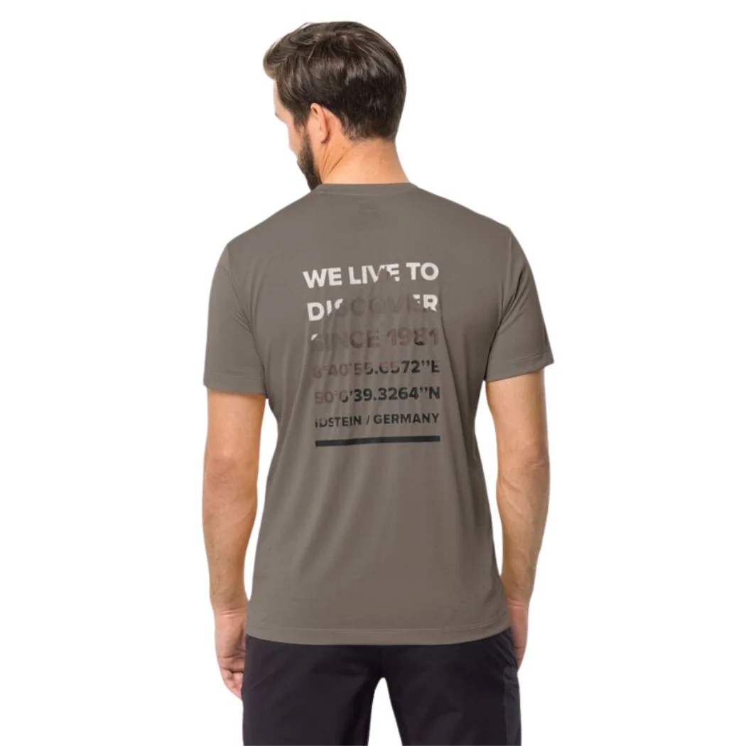jack wolfskin Men's Hiking Tee - Image 2