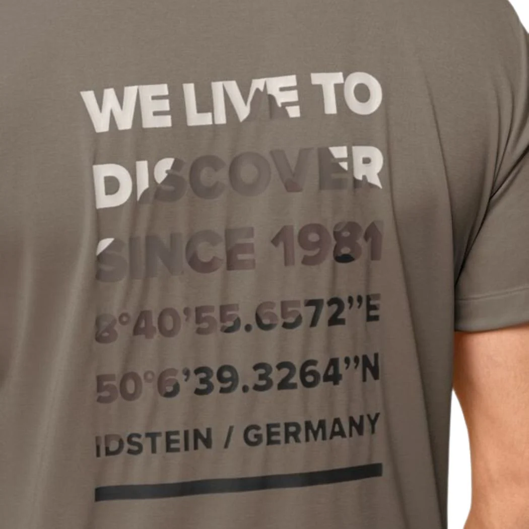 jack wolfskin Men's Hiking Tee - Image 3