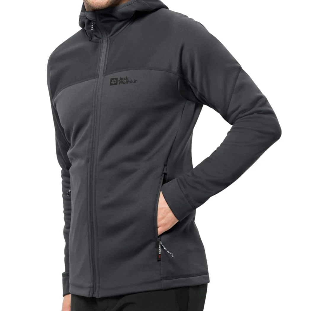 jack wolfskin Hirschberg Hooded Full-Zip Men's Jacket - Image 3