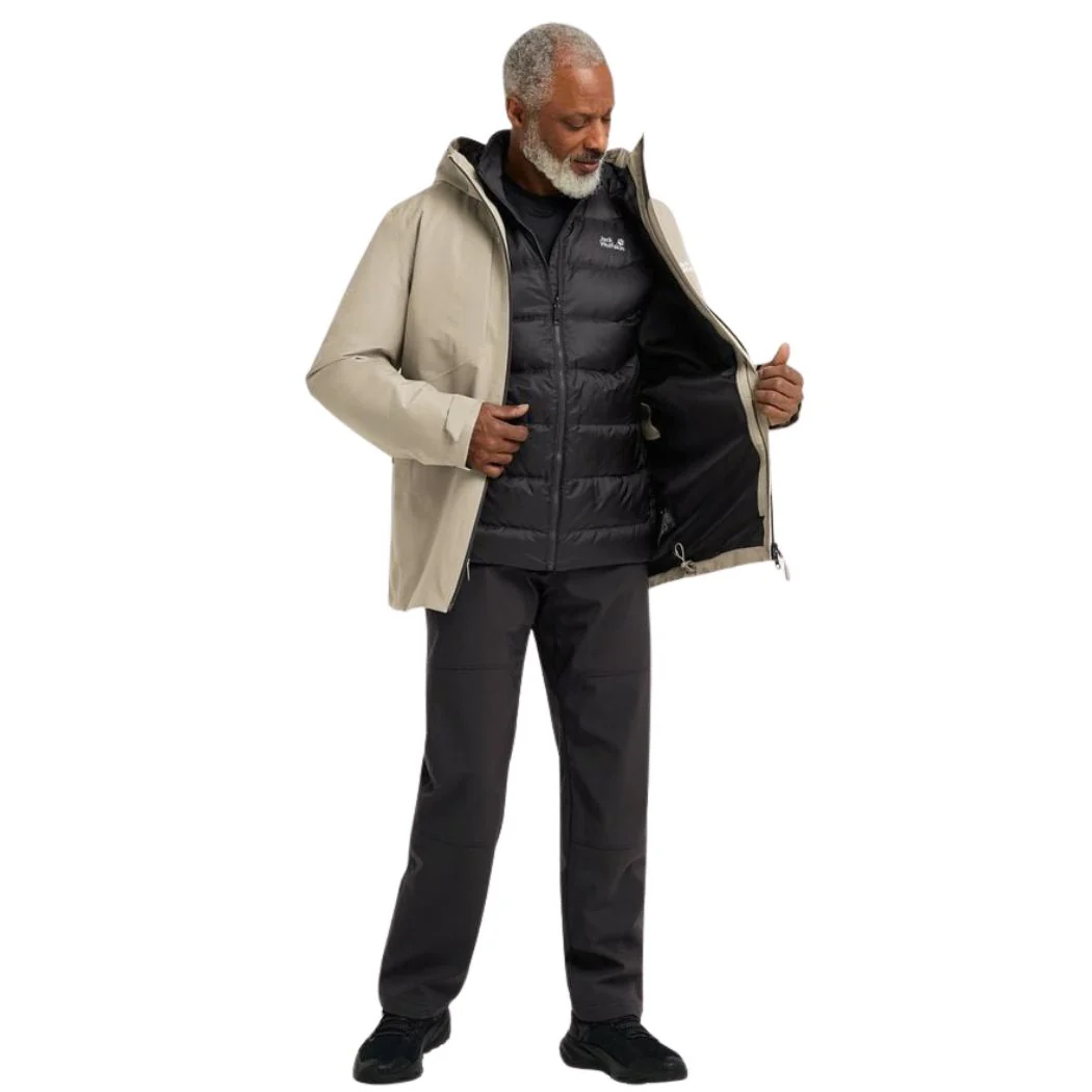 jack wolfskin Icecape 3IN1 Down RDS Men's Jacket - Image 4