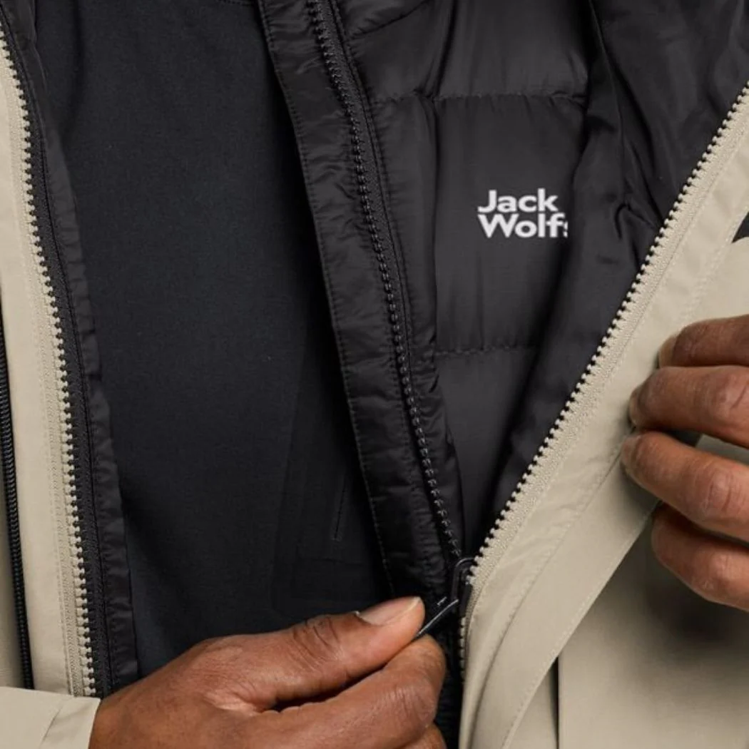 jack wolfskin Icecape 3IN1 Down RDS Men's Jacket - Image 6