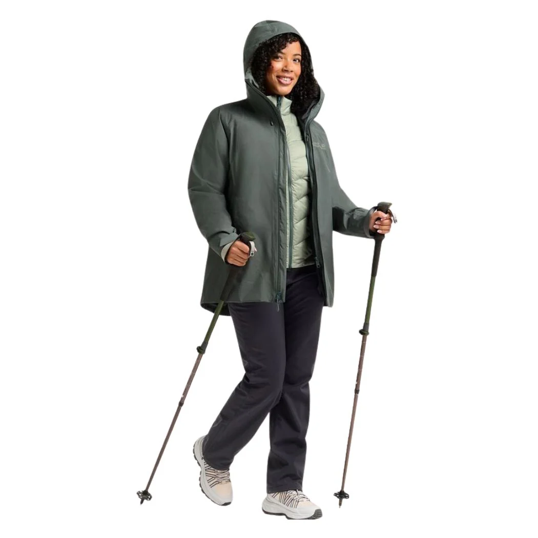 jack wolfskin Icecape 3IN1 Down RDS Women's Jacket - Image 4