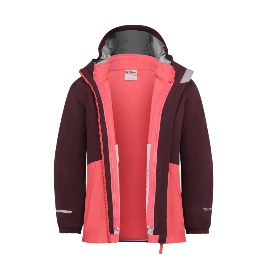 jack wolfskin Iceland 3IN1 Kids Jacket - Image 7