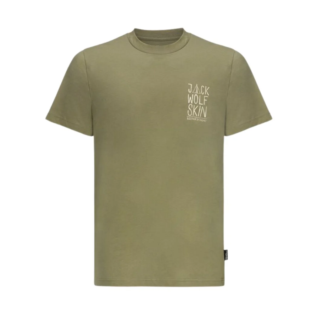 jack wolfskin Jack Tent Men's Tee - Image 3