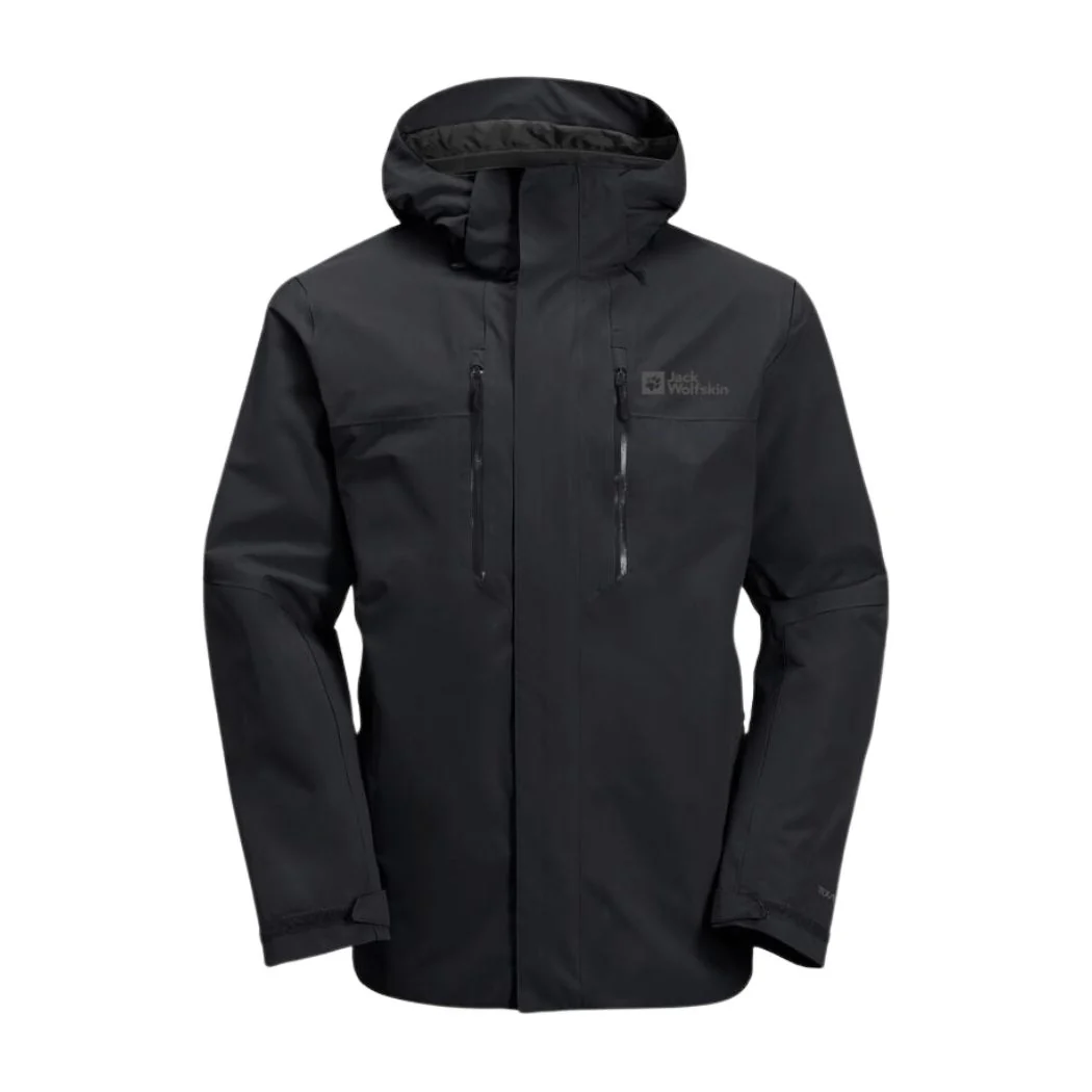 jack wolfskin Jasper 2L Men's Rain Jacket - Image 4