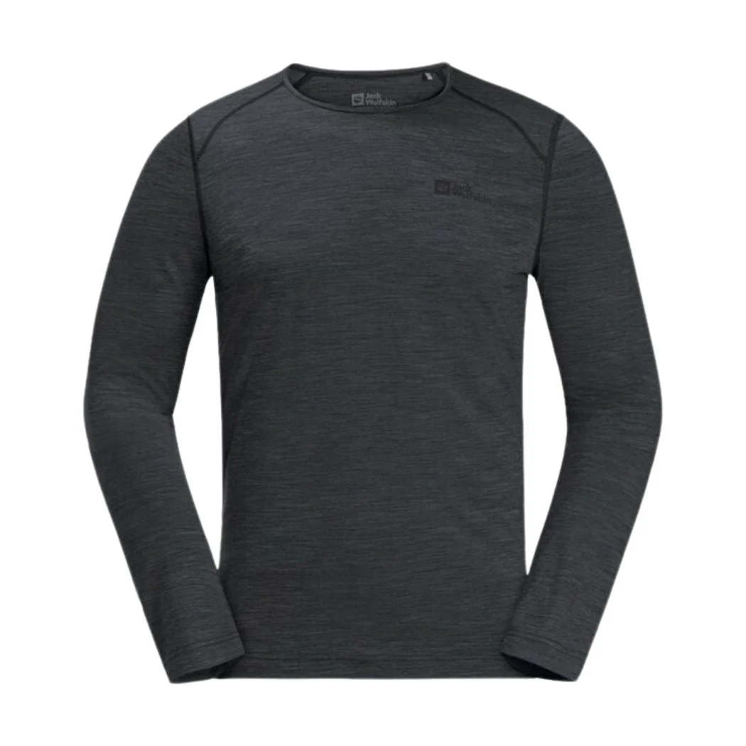 jack wolfskin Kammweg Men's Long-Sleeved Functional Top - Image 3