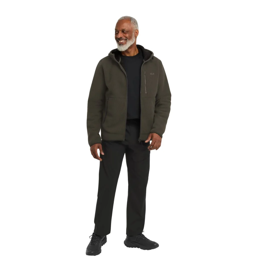 jack wolfskin Lake Ridge Hooded Men's Jacket - Image 3