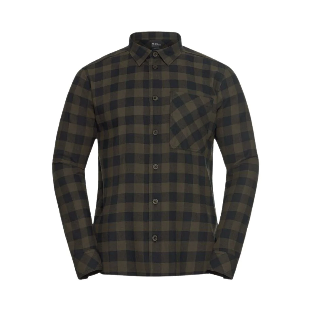 jack wolfskin Lite Flannel Men's Shirt - Image 5