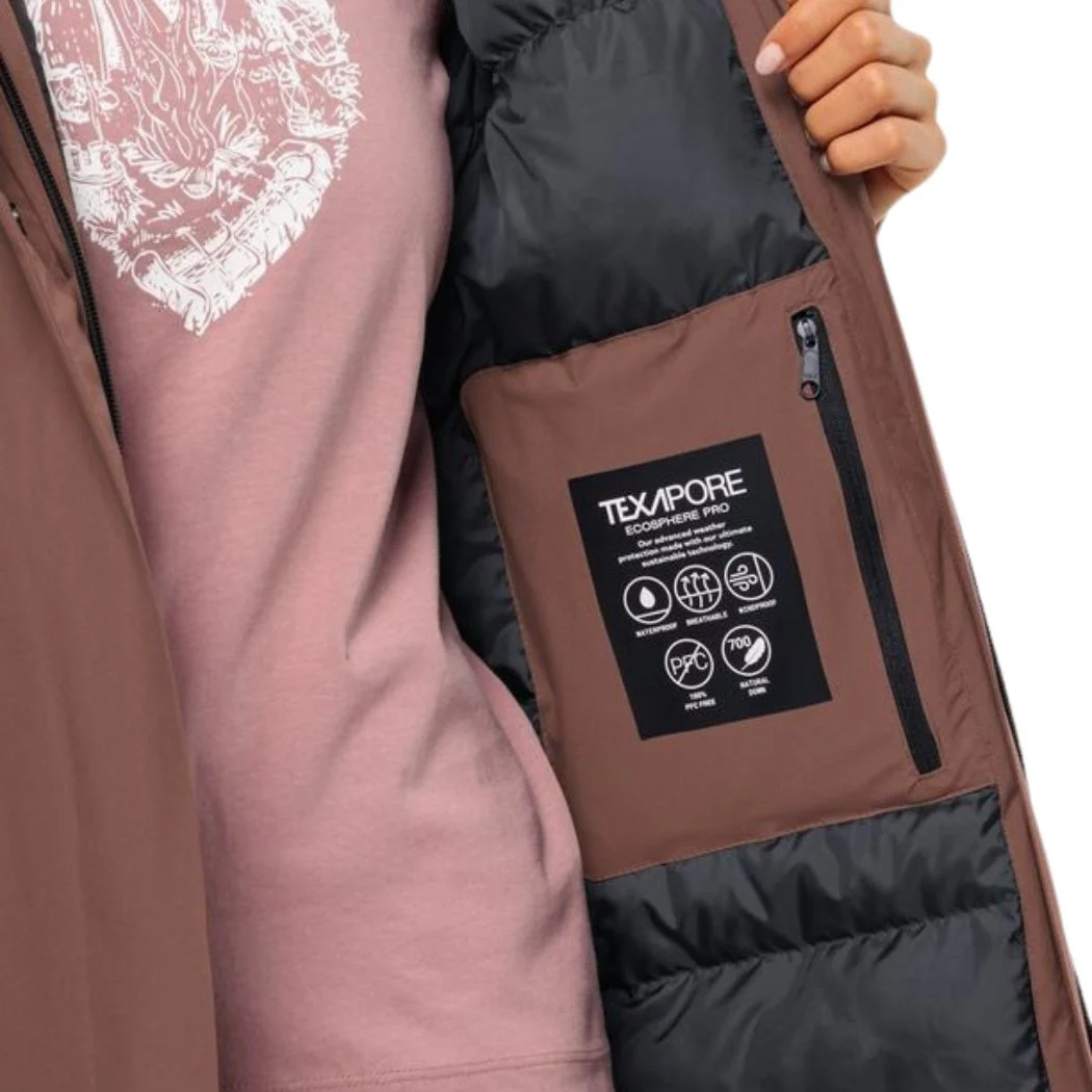 jack wolfskin luisenplatz Women's Down Coat - Image 4