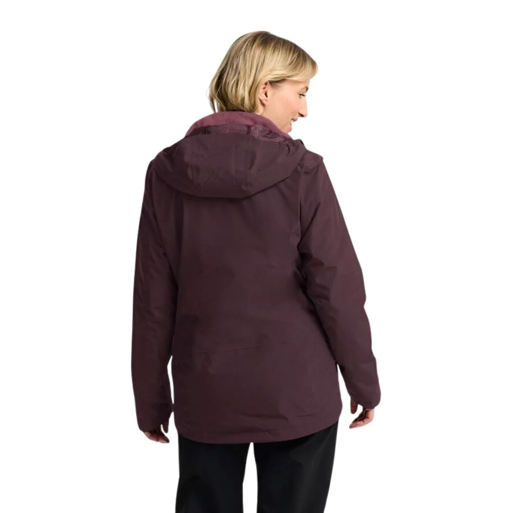 jack wolfskin Moonrise 3in1 Women's Jacket - Image 2
