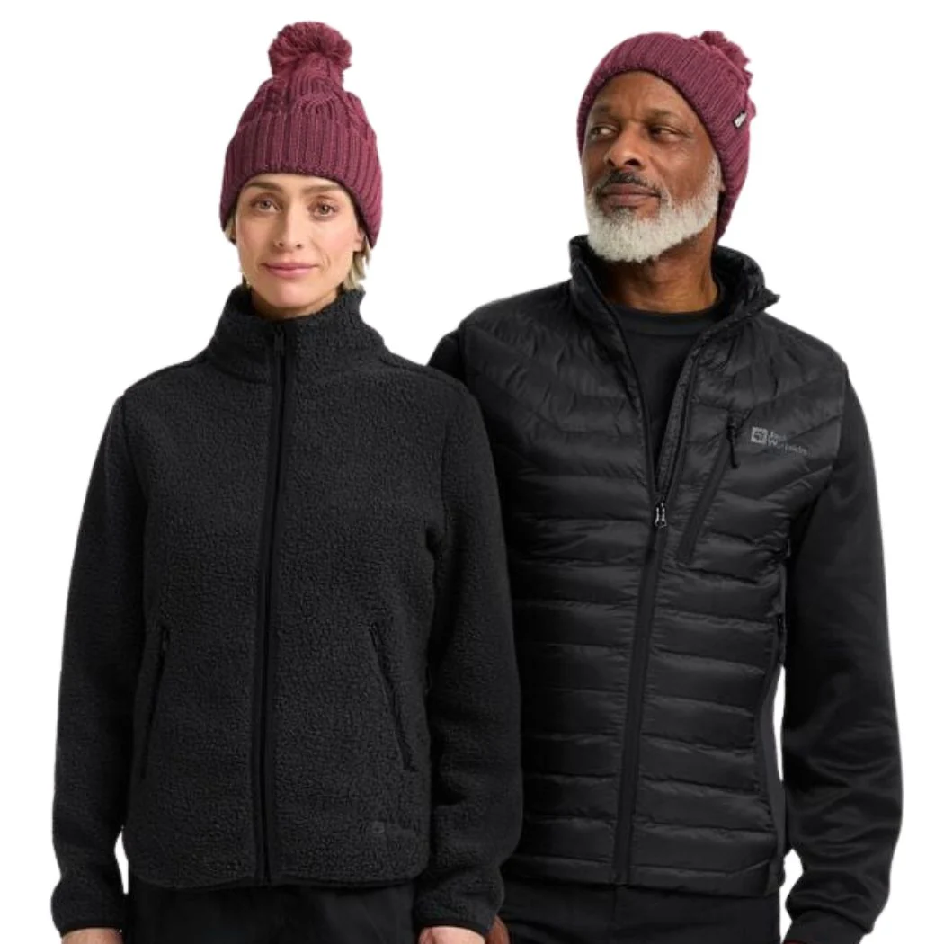 jack wolfskin Pompom Unisex Beanie - Image 3