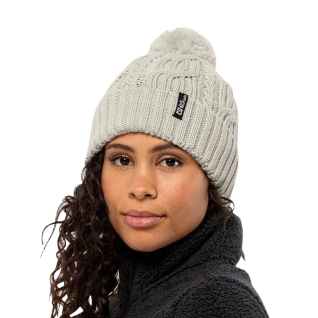 jack wolfskin Pompom Unisex Beanie - Image 2