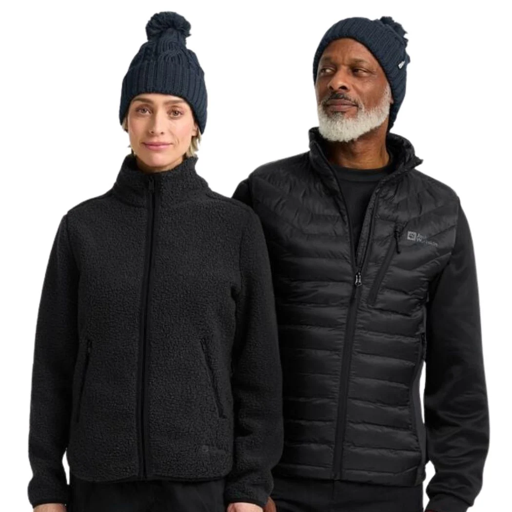 jack wolfskin Pompom Unisex Beanie - Image 3