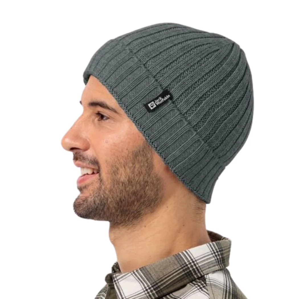 jack wolfskin Rib Knit Unisex Beanie - Image 2