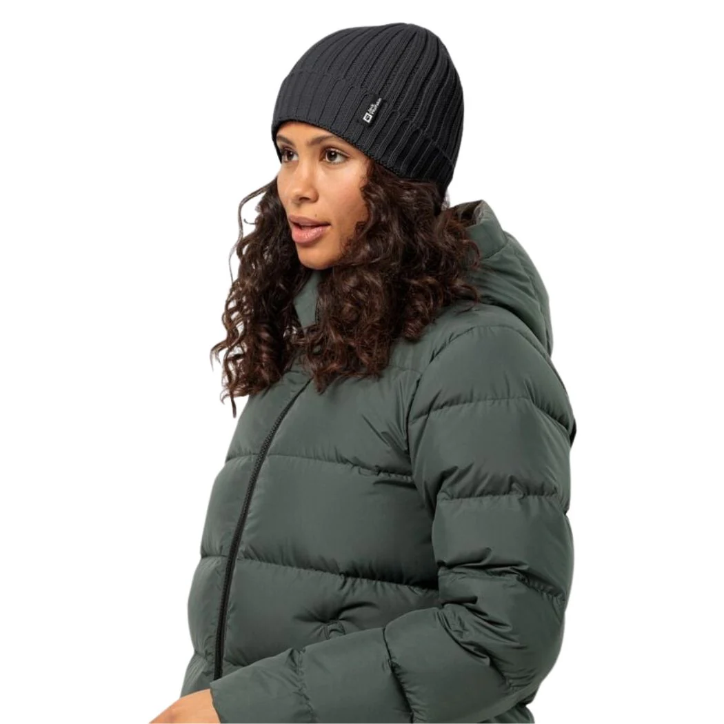 jack wolfskin Rib Knit Unisex Windproof Beanie - Image 2