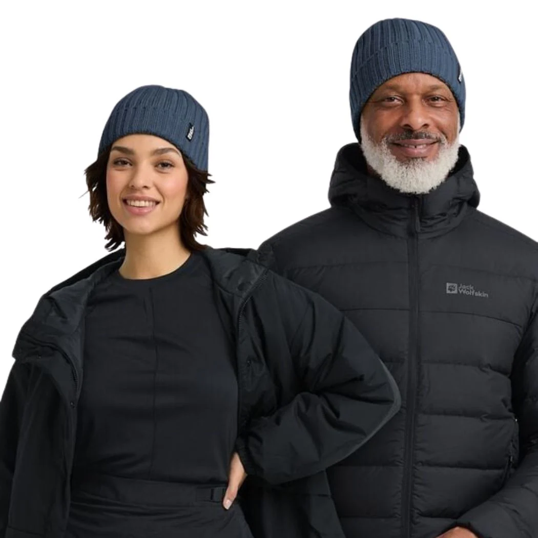 jack wolfskin Rib Knit Unisex Beanie - Image 3