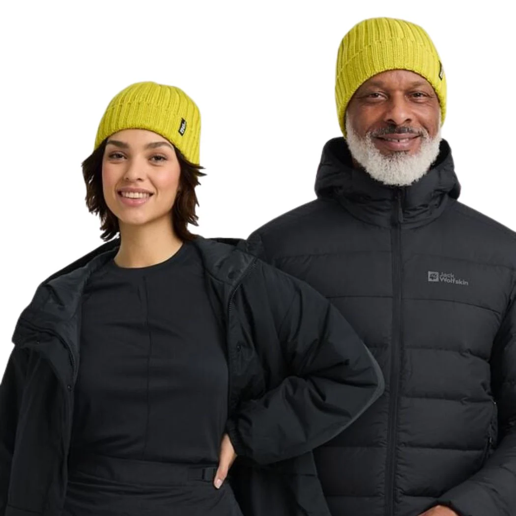 jack wolfskin Rib Knit Unisex Beanie - Image 3