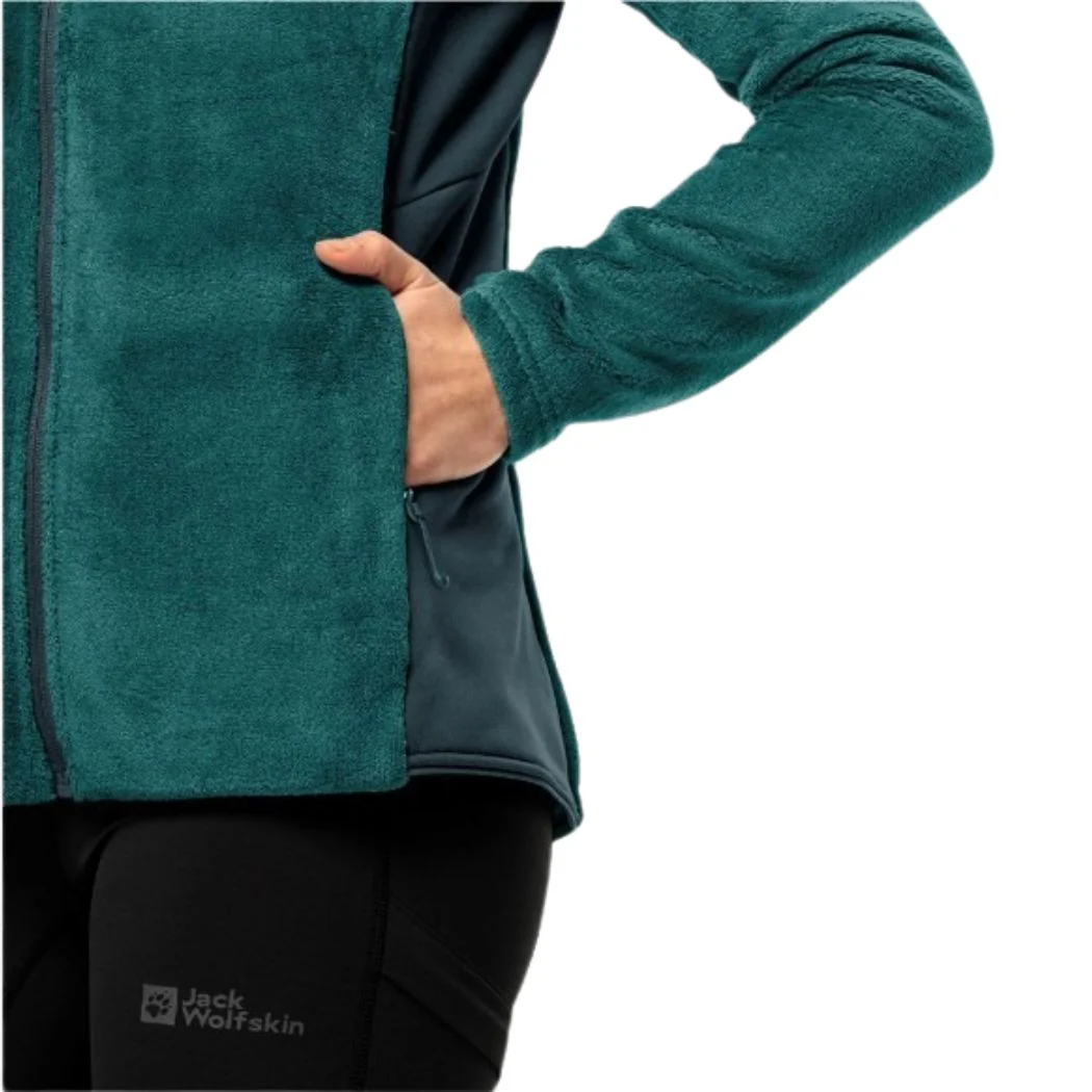 jack wolfskin Rotwand FZ Women's Fleece Jacket - Image 3