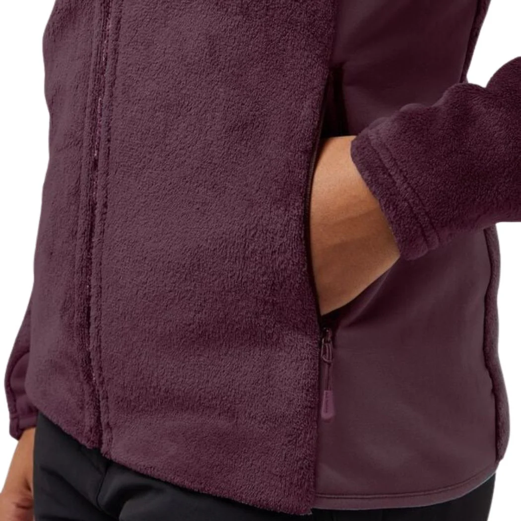 jack wolfskin Rotwand Full Zip Women's Fleece Jacket - Image 3