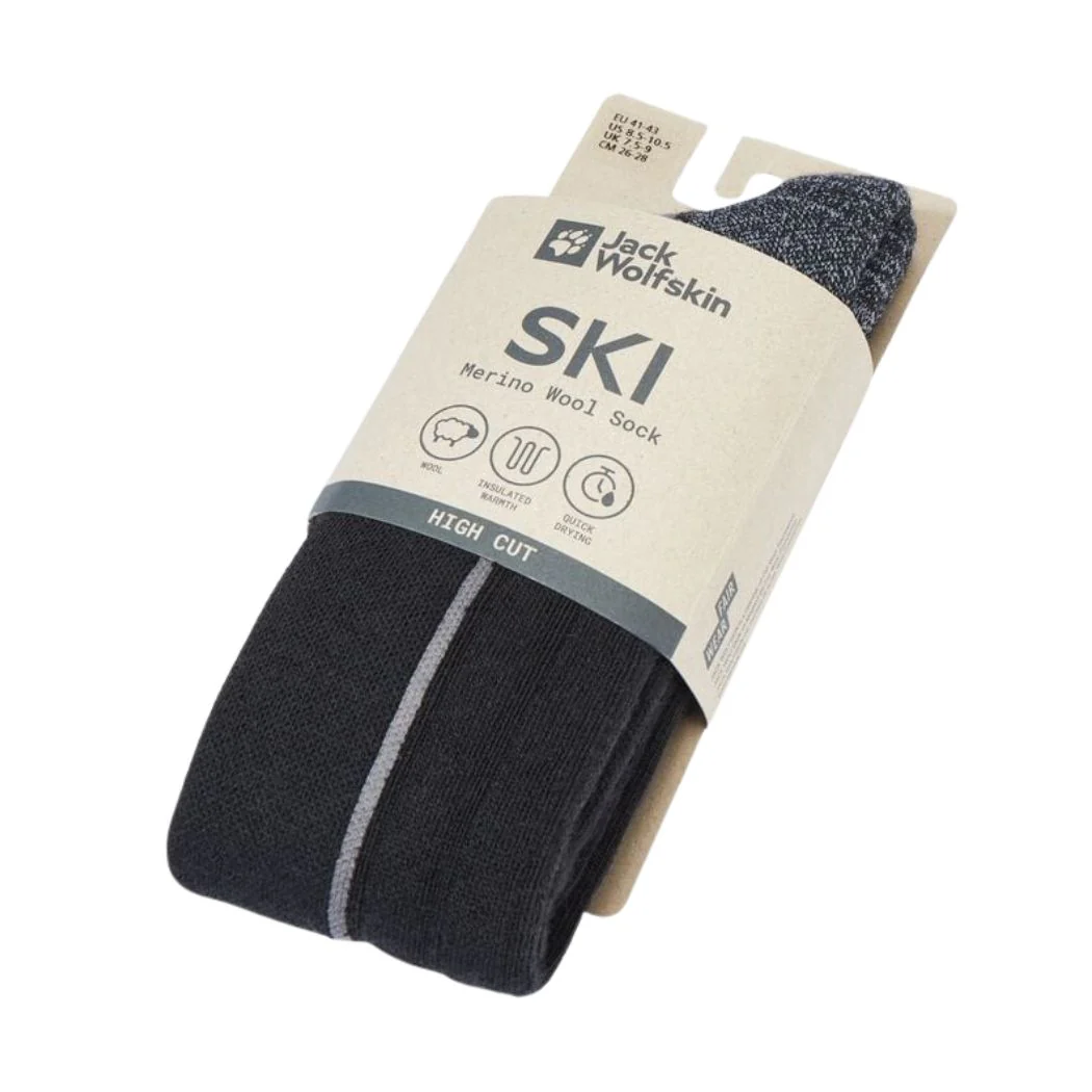 jack wolfskin Ski Merino Unisex High Socks - Image 4