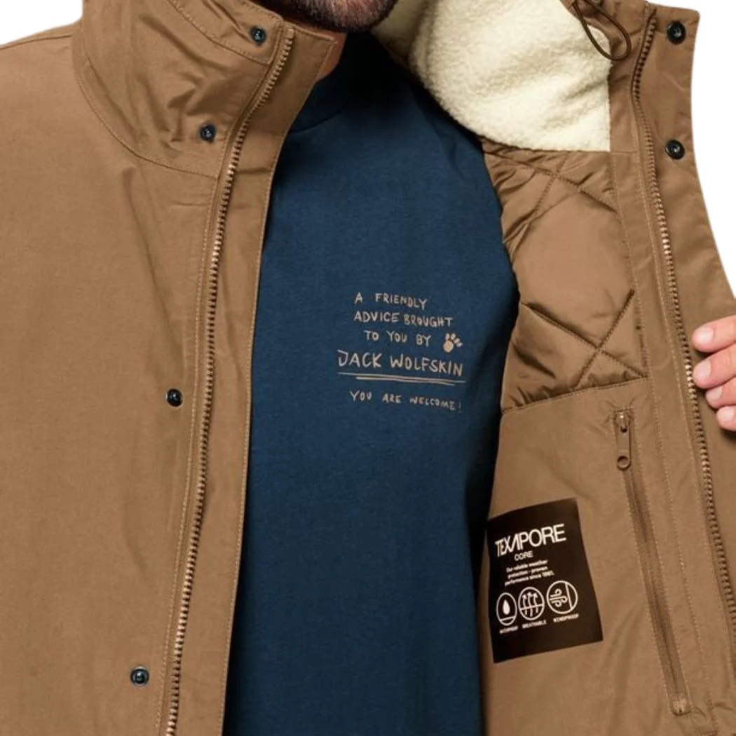 jack wolfskin Talfrost Men's Waterproof Winter Coat - Image 3